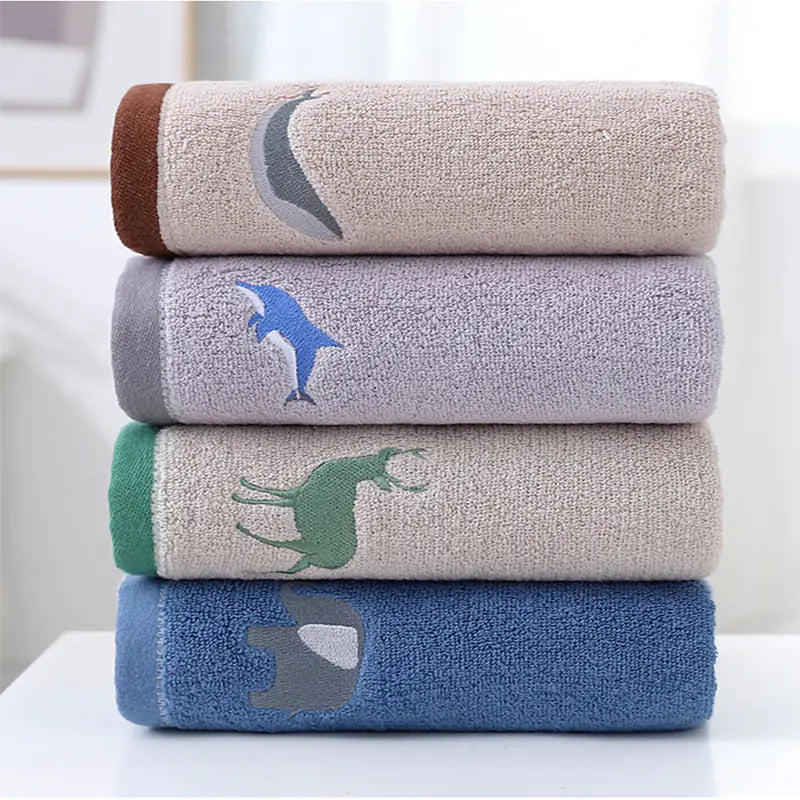 Xinjiang Pure Cotton Embroidered Face Towels (Wholesale)