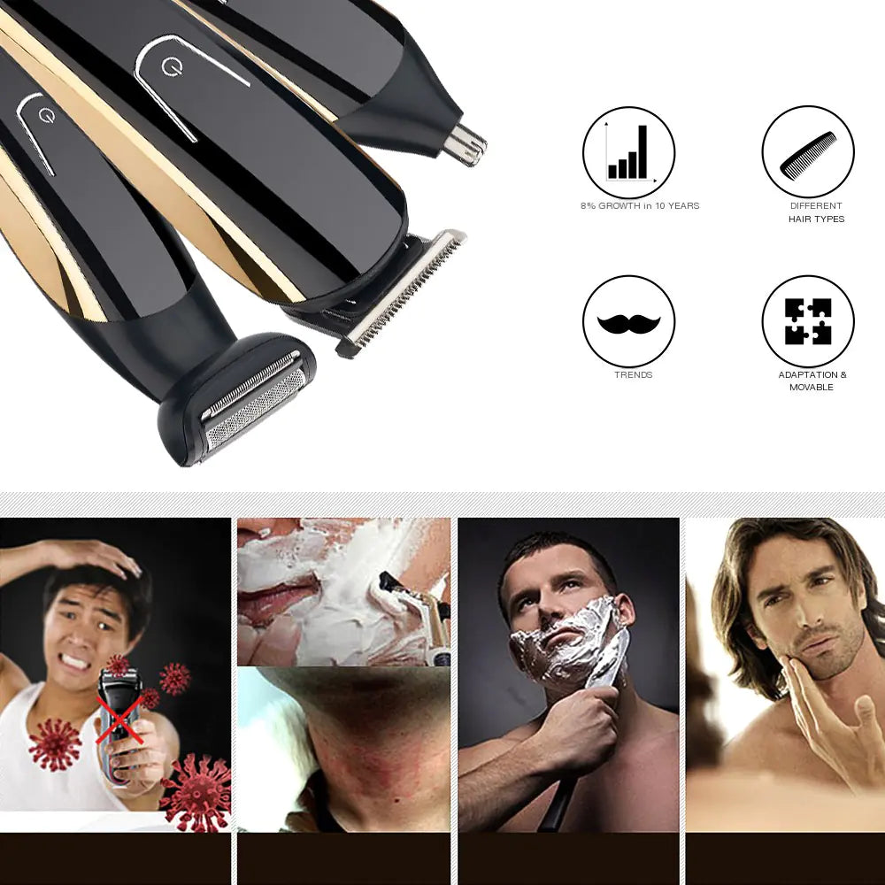Electric Razor and Hair Removal Tool