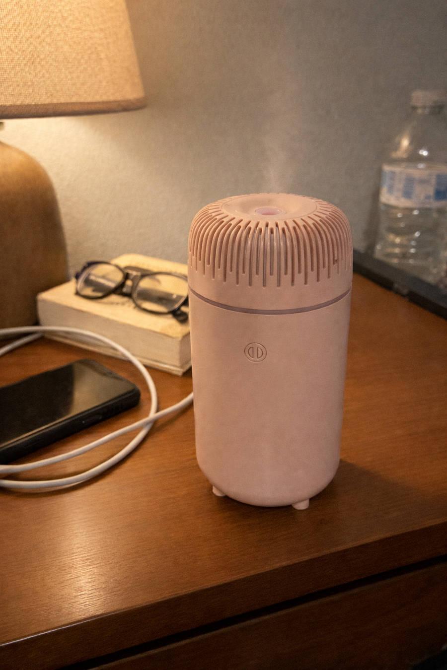 My room feels so much cozier at night