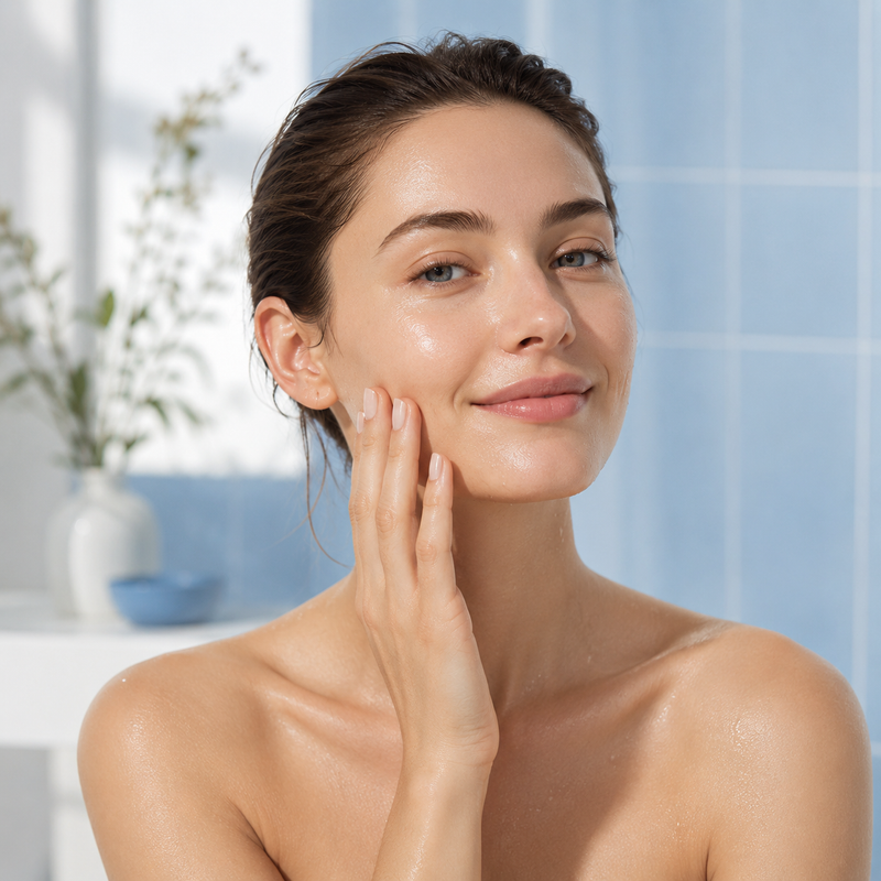 Start with clean skin