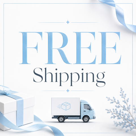 Enjoy FREE shipping on every order on us !