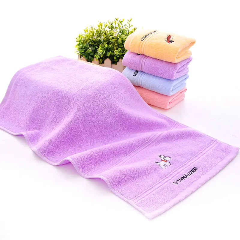Cartoon Children's Face Towels (Set of 2)