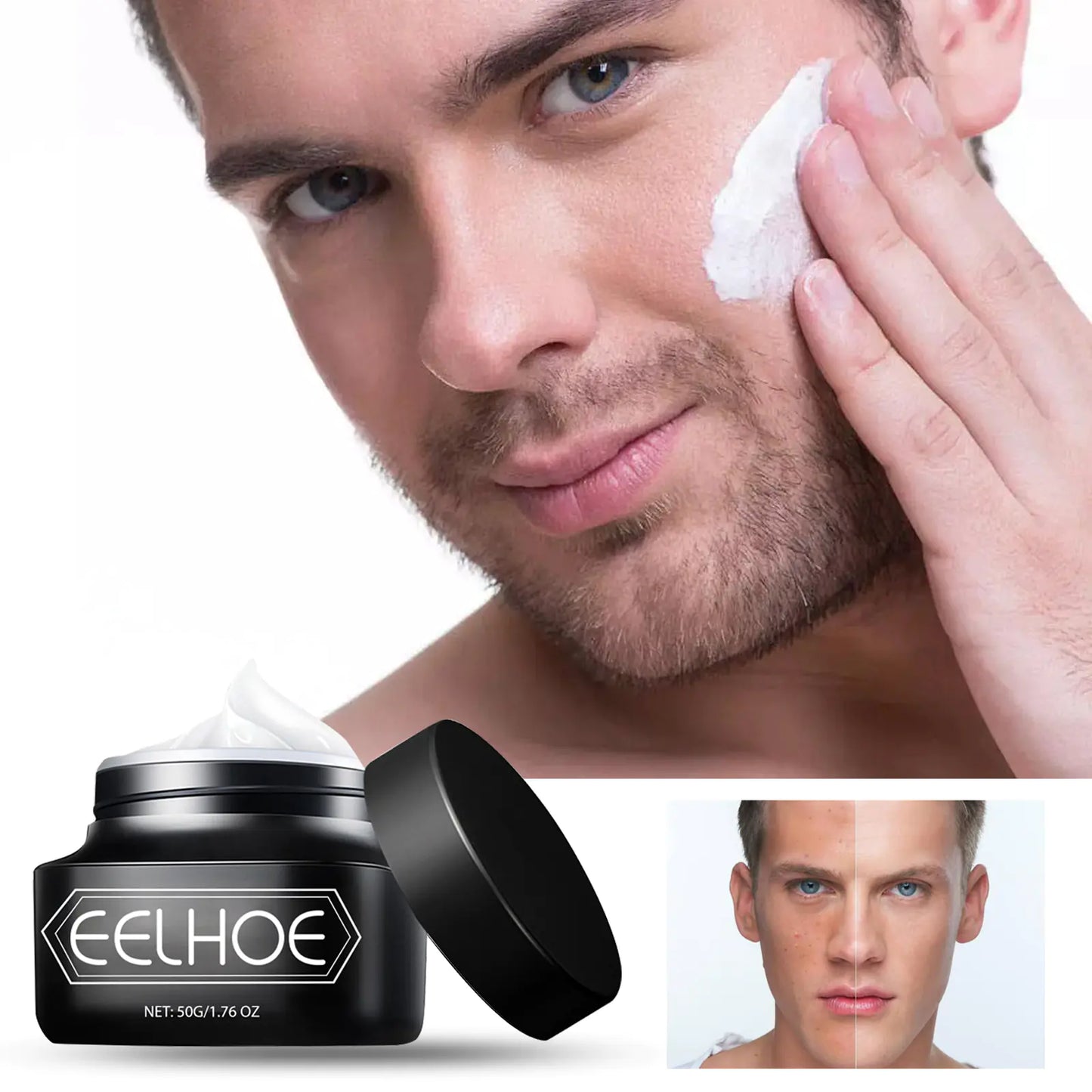 EELHOE Men's Tinted Moisturizer for Clear Skin