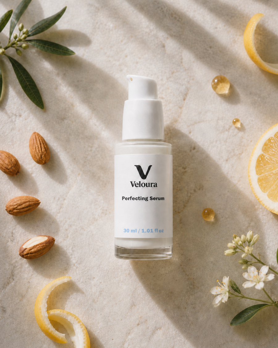 Veloura™ Perfecting Serum dark spot serum with botanical ingredients
